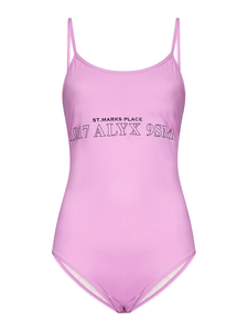 1017 ALYX 9SM - LOGO BUCKLE BATHING SUIT - SS23 - ORCHID